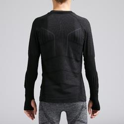 Camiseta Térmica Fútbol Keepdry 500 Manga Larga Niños Jaspeado KIPSTA |  Decathlon