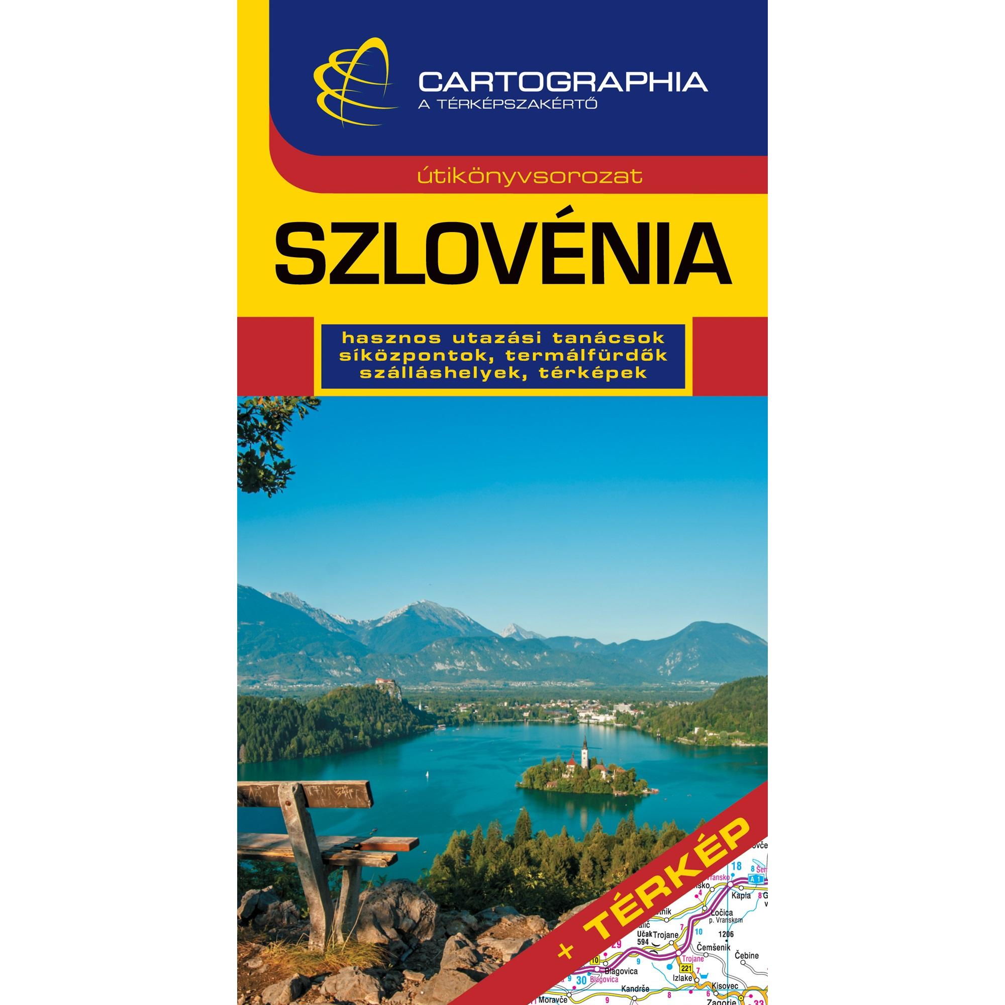 Cartographia Szlovénia útikönyv