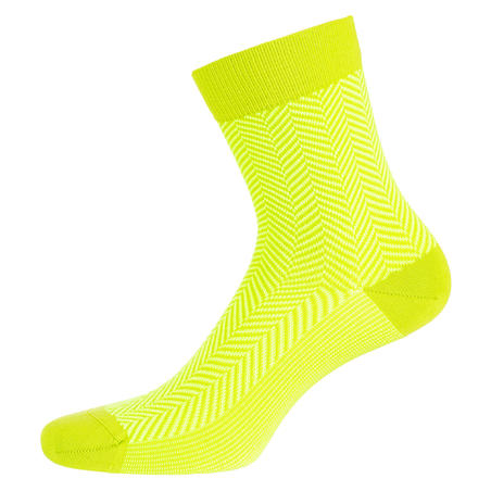Шкарпетки RoadR 520 - Жовті з графічним принтом
