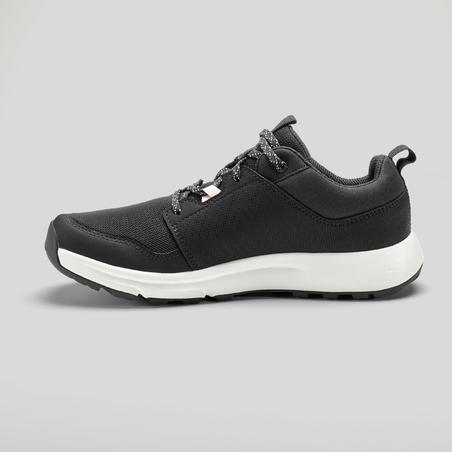 Women's walking shoes - NH150 Black - Decathlon