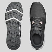 Women's walking shoes - NH150 Black