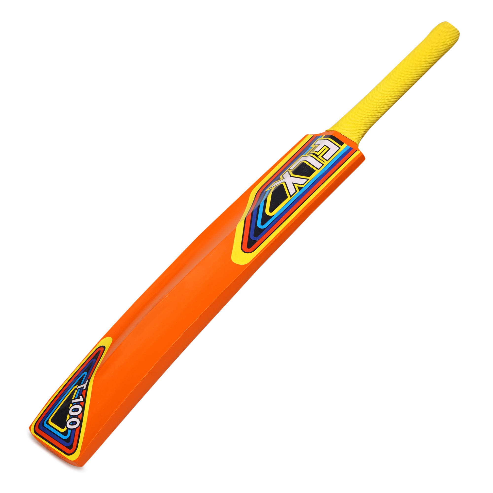 

T100 Sizes 0, 1, 2, , Poplar Cricket Bat Orange -  By FLX | Decathlon