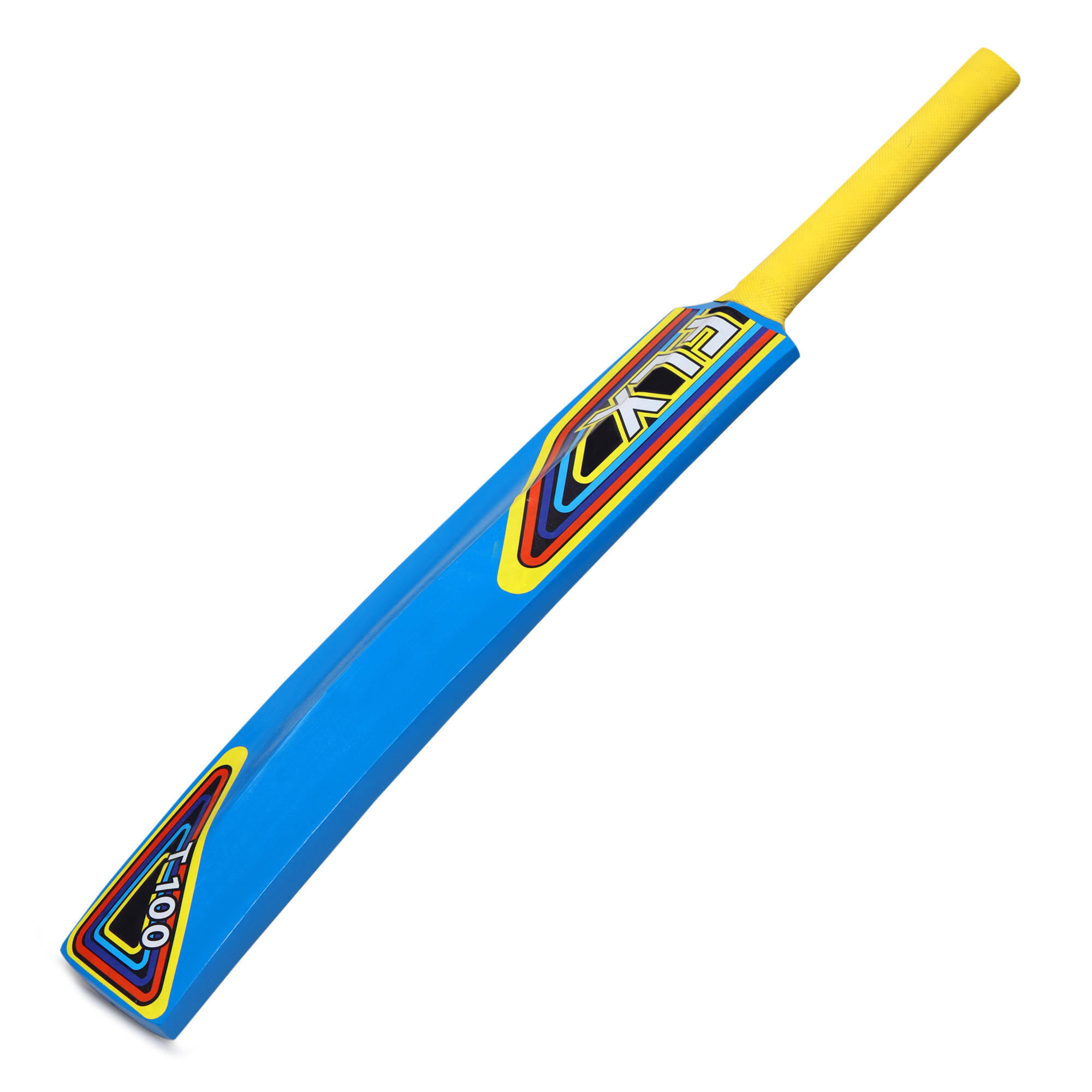 T100 SIZES 0, 1, 2, 3,  POPLAR CRICKET BAT BLUE -  5
