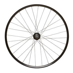 Rueda Bicicleta Carretera 650" Trasera Disco Cassette Doble Pared Tubeless Negro