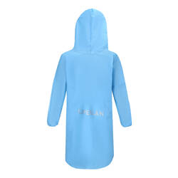 CN JR Blue Pocket PONCHO .