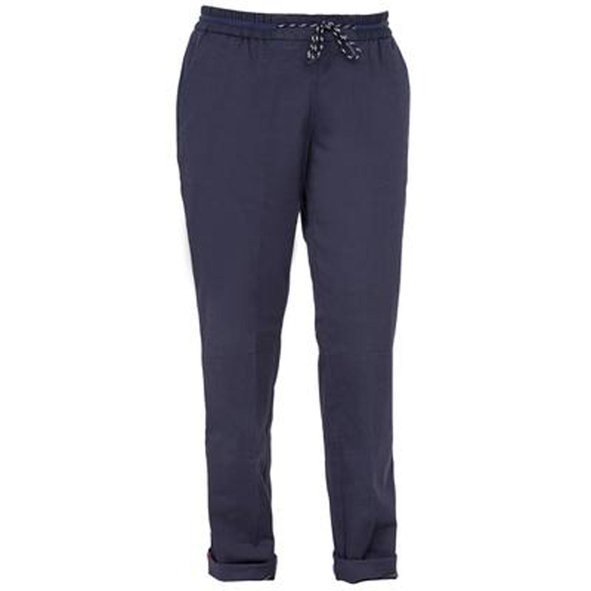 Sailing 100 Women's Rugged Sailing Trousers - Navy 1/6