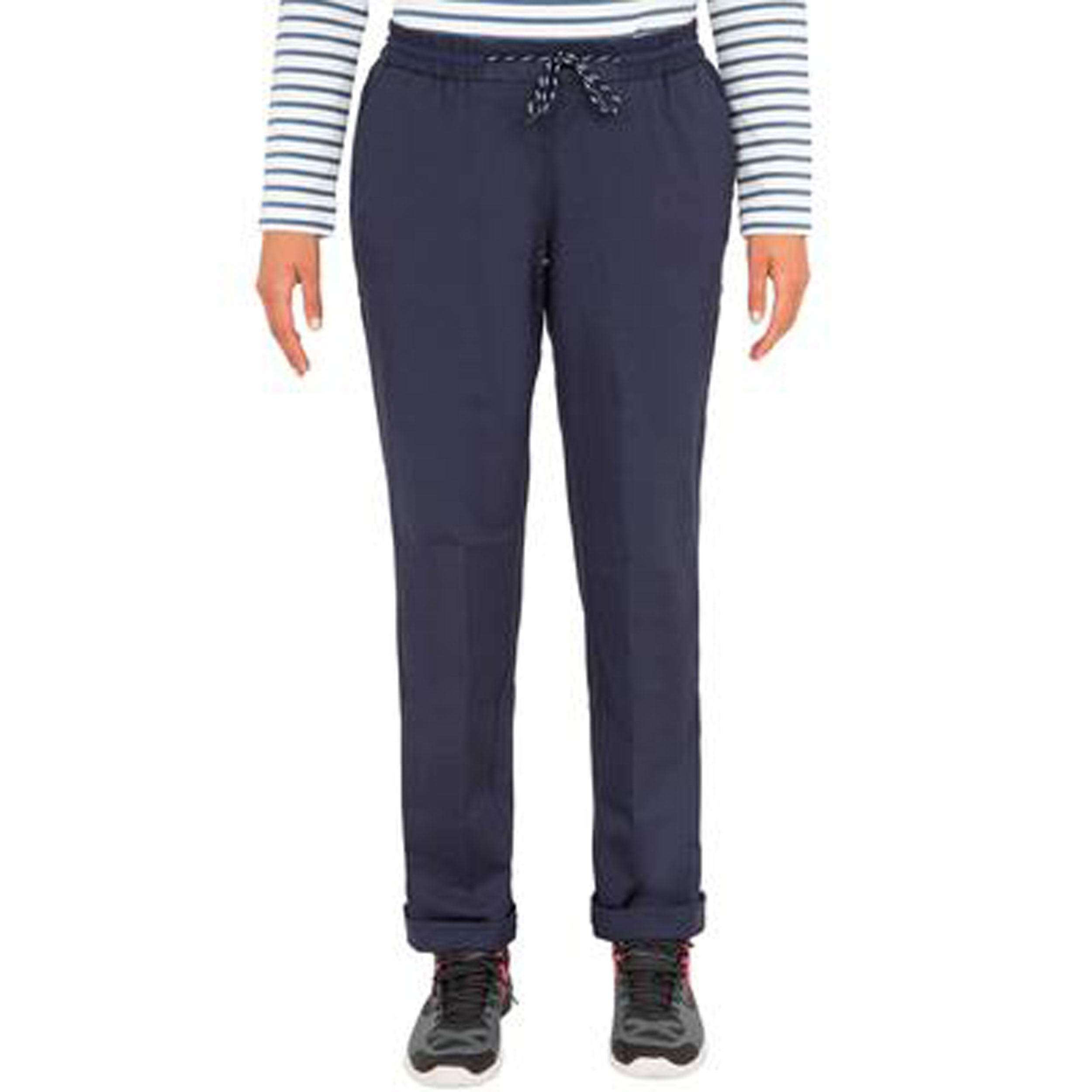 Sailing 100 Women's Rugged Sailing Trousers - Navy 2/6