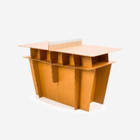 שולחן פינג פונג קטן דגם 100 למשחק חופשי בתוך הבית