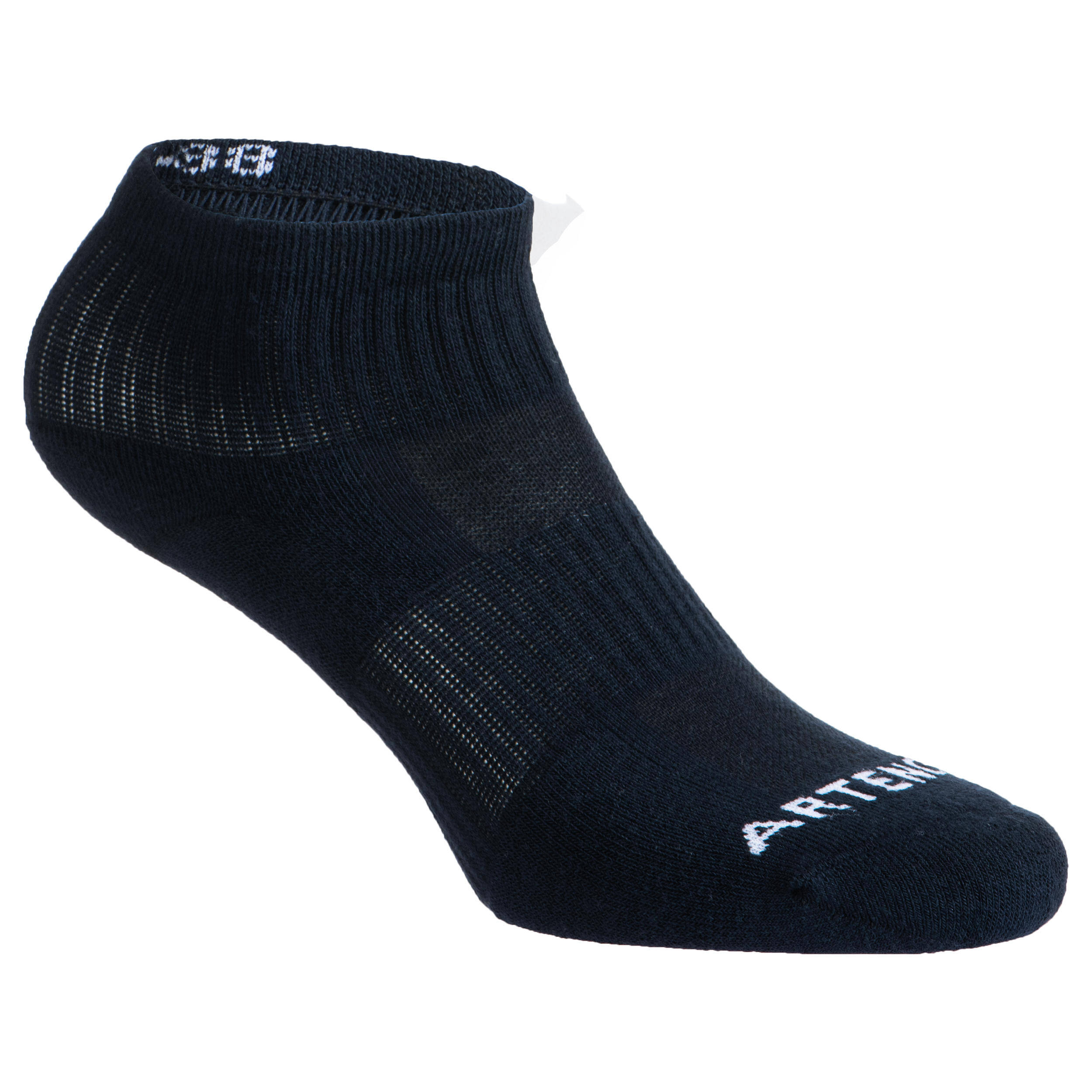 Mid-High Tennis Socks Tri-Pack RS 500 - Navy -  4