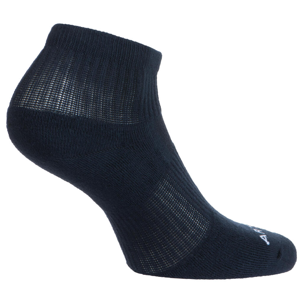 Tennissocken RS 500 Mid 3er-Pack marineblau