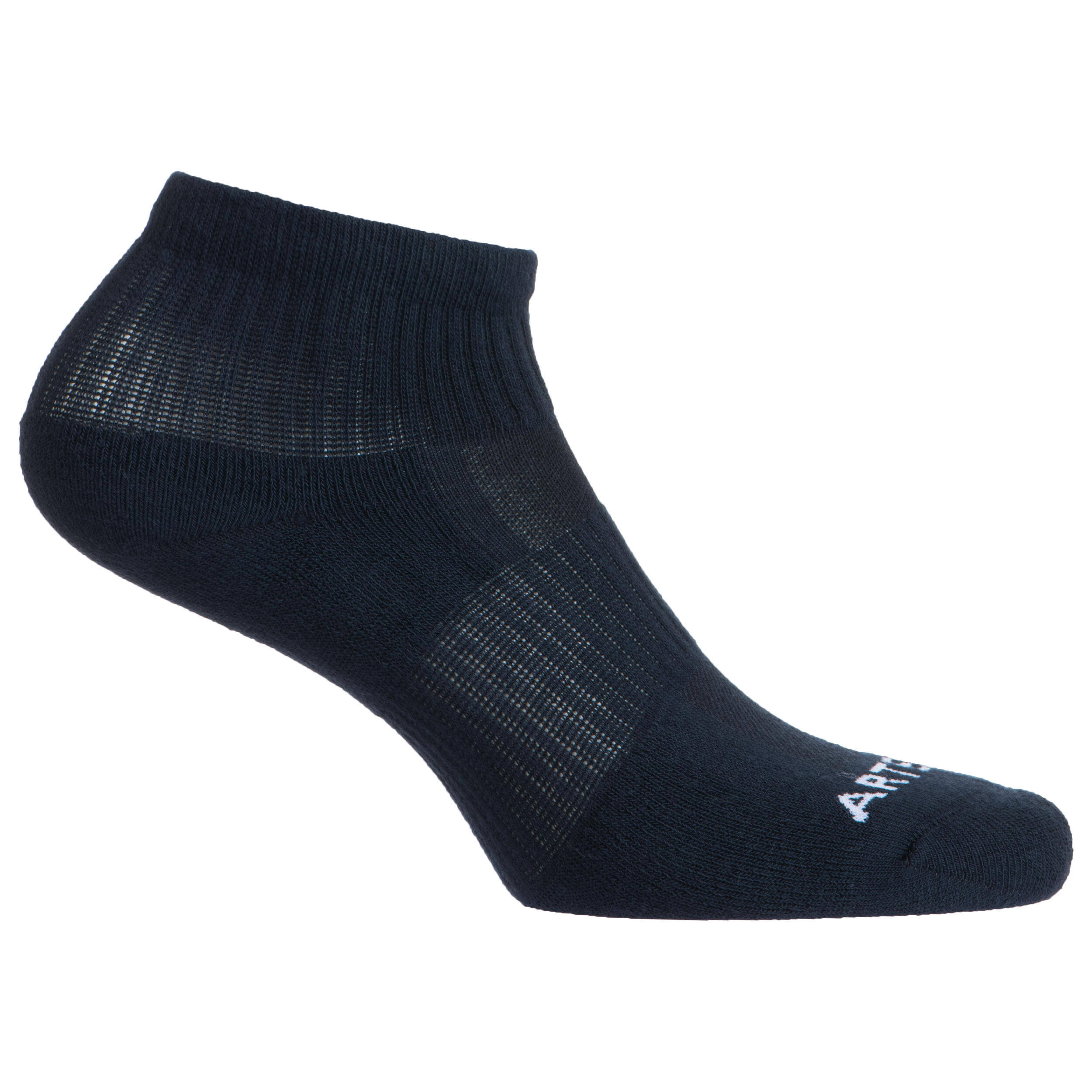 Mid-High Tennis Socks Tri-Pack RS 500 - Navy -  3