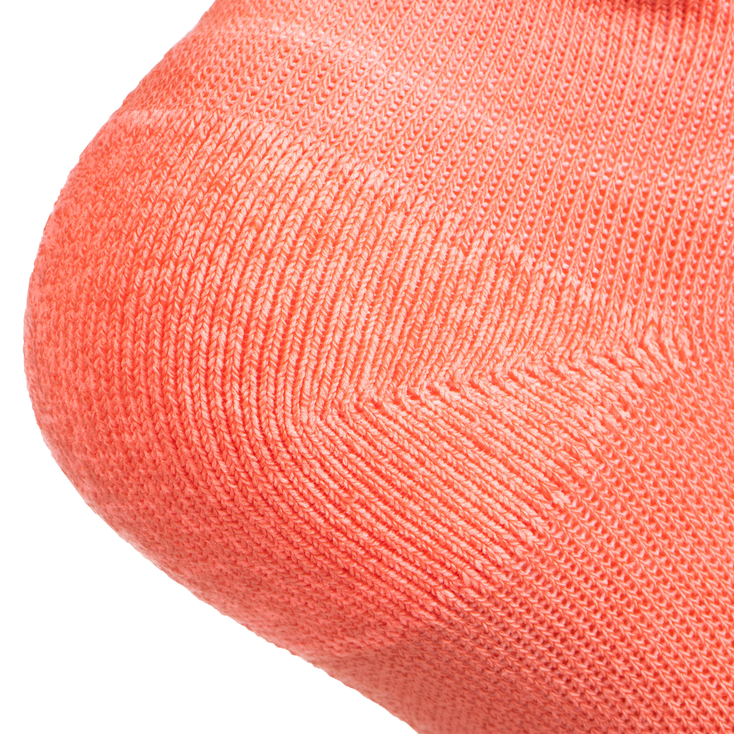 Low Tennis Socks RS 500 Tri-Pack - White/Green 21/40