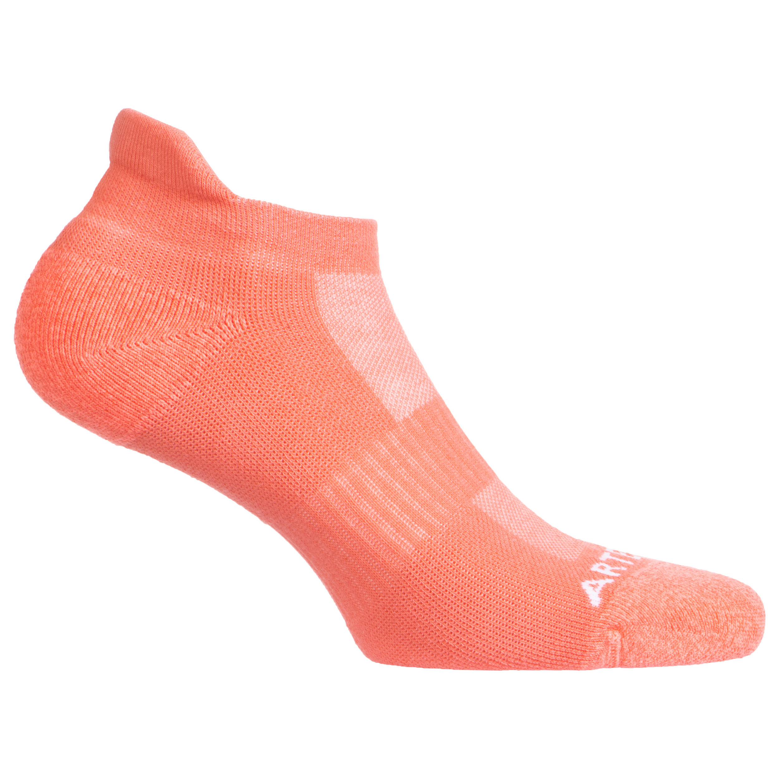 Low Tennis Socks RS 500 Tri-Pack - White/Green 20/40