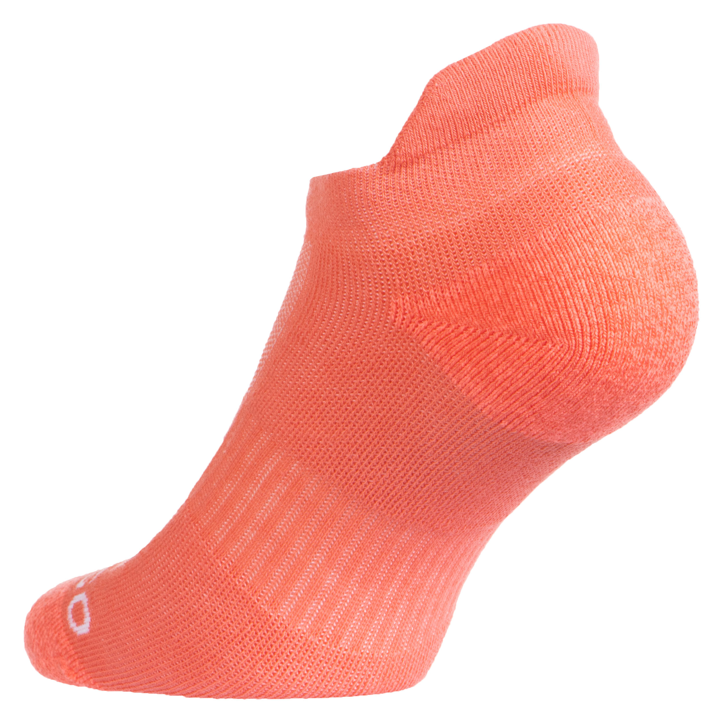 Low Tennis Socks RS 500 Tri-Pack - White/Green 18/40