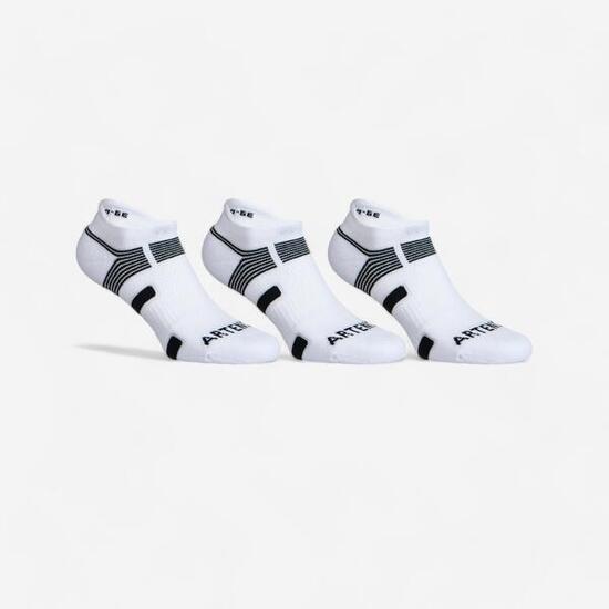 Chaussettes de tennis basse rs 560 blanc noir lot de 3