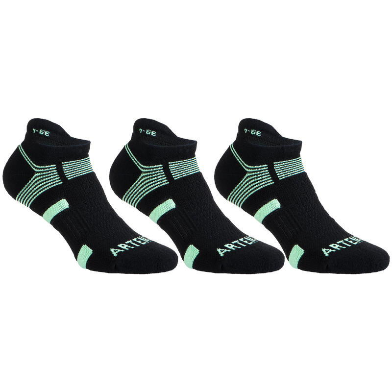 Set 3 perechi șosete de tenis scurte RS 560 Alb