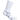 High Tennis Socks RS 560 Tri-Pack - White/Grey