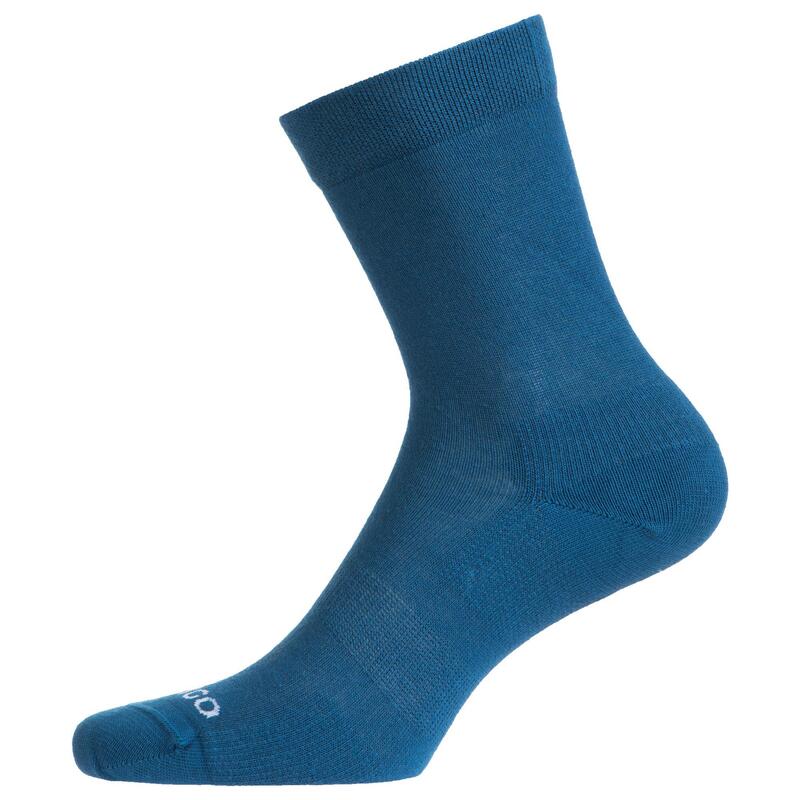 CHAUSSETTES DE SPORT HAUTES RS 160 BLEU NOIR MARINE LOT DE 3