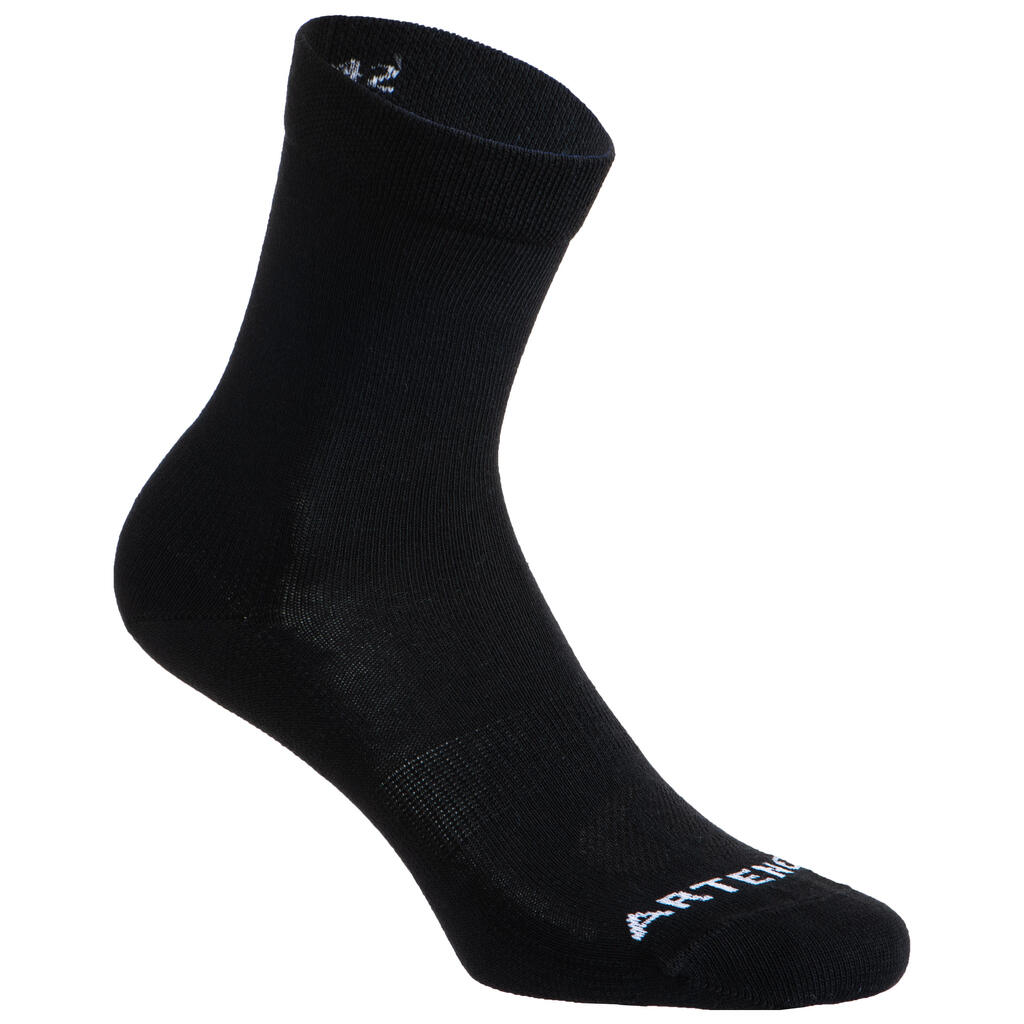 ČARAPE RS 160 ZA TENIS VISOKE 3 PARA - PLAVE/CRNE/MORNARSKO PLAVE