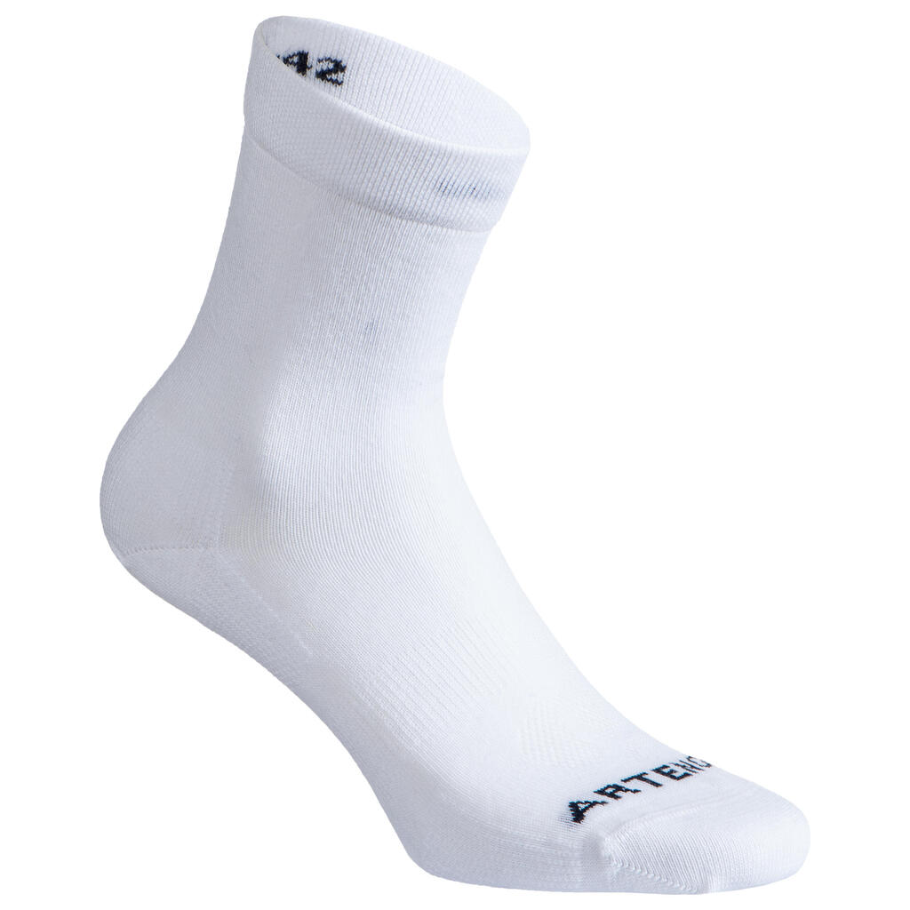 Tennissocken High 3er-Pack - RS 160 marineblau/braun/grün mit Logo