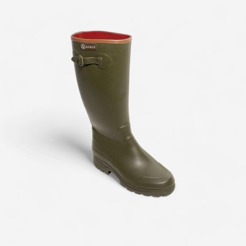 Botas De Agua Katiuskas Caza Aigle Arnay Iso Caucho Verde
