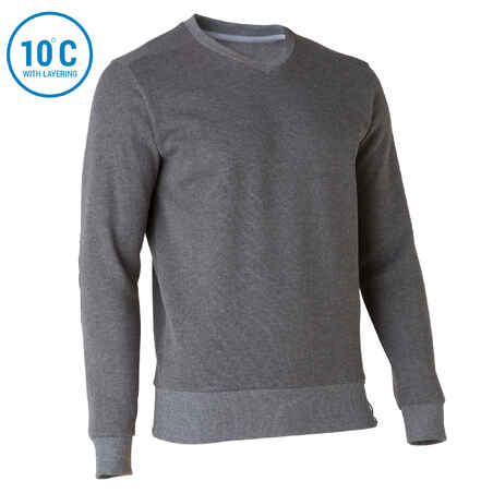 Men’s hiking jumper - NH150 - V-neck