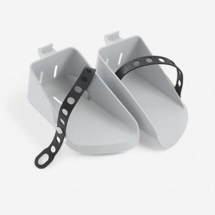 Repose pieds siège bébé 100 gris clair