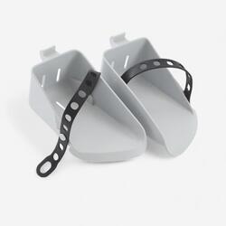 Repose pieds siège bébé 100 gris clair