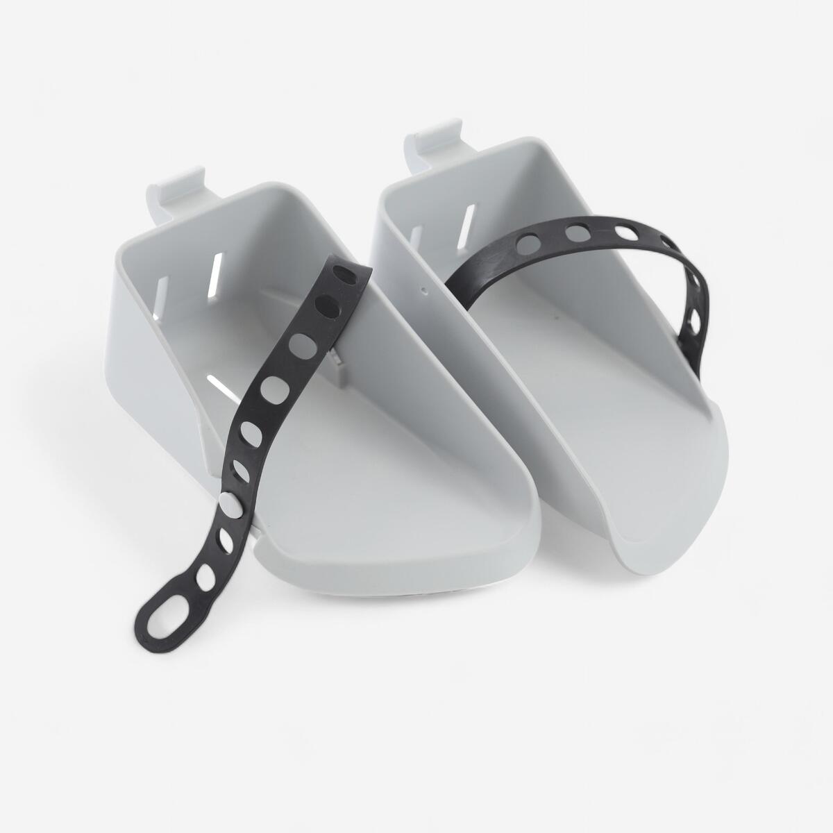 Repose pieds siège bébé 100 gris clair