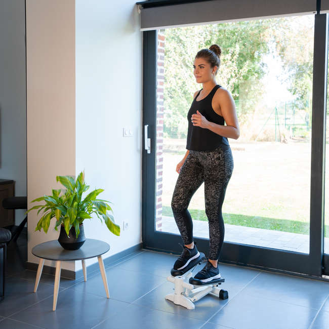 DOMYOS Stepper MS100 - Ivory/Black | Decathlon