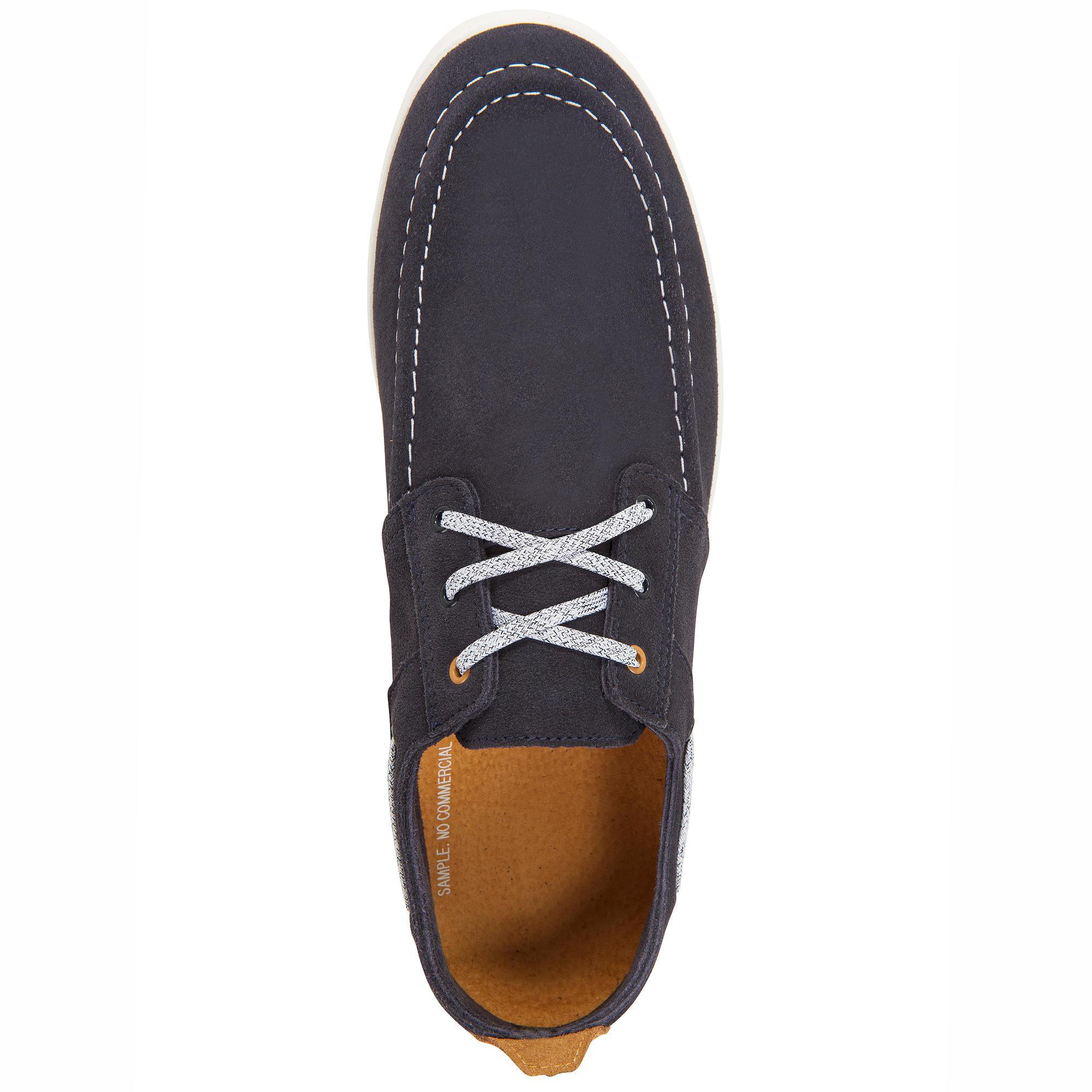 Adhesive boat shoes Men's SAILING 300 Navy