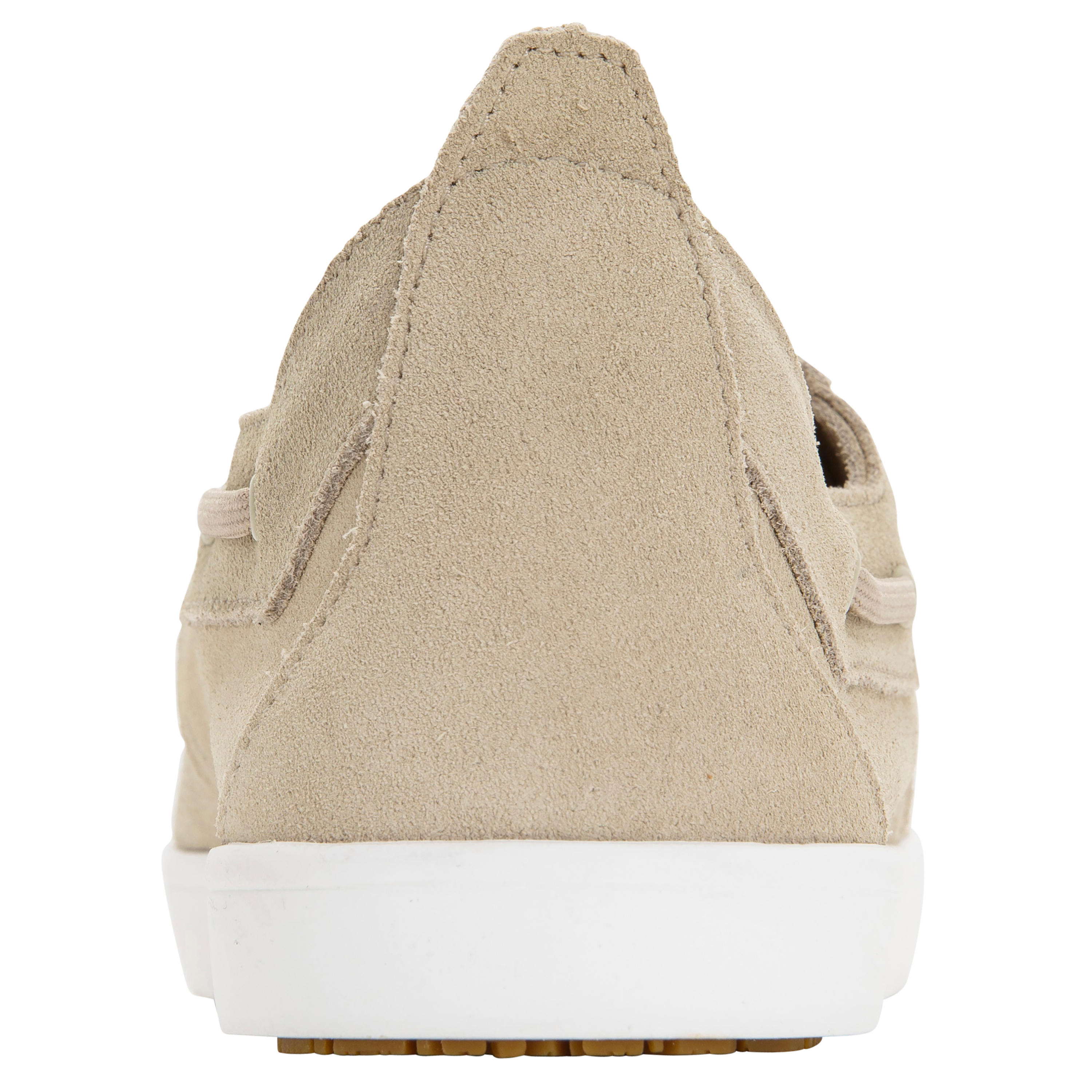 Zapatos náuticos para hombre Sailing 300 - Beige Adherentes - Decathlon