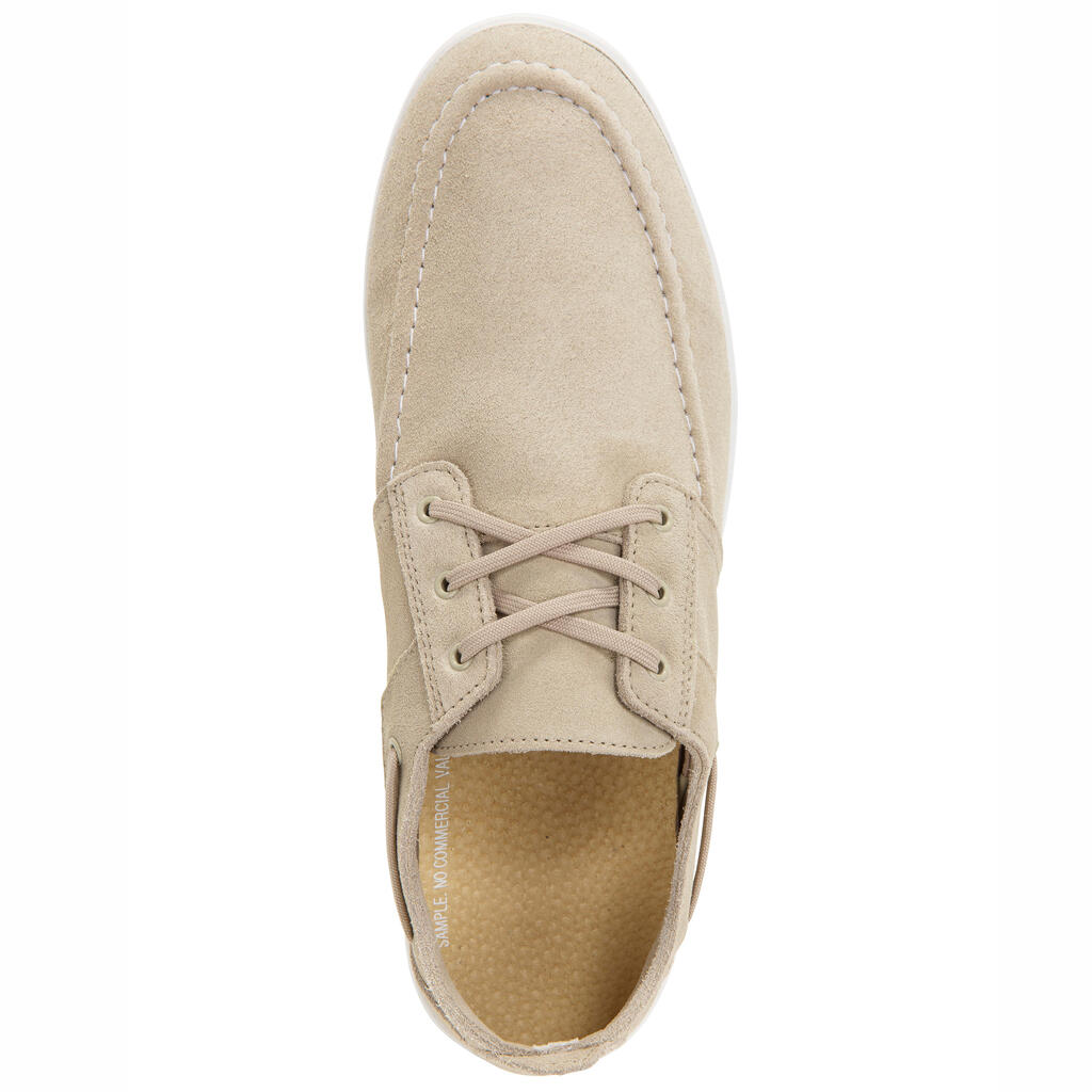 Men's Sailing Non-Slip Boat Shoes 300 - Beige