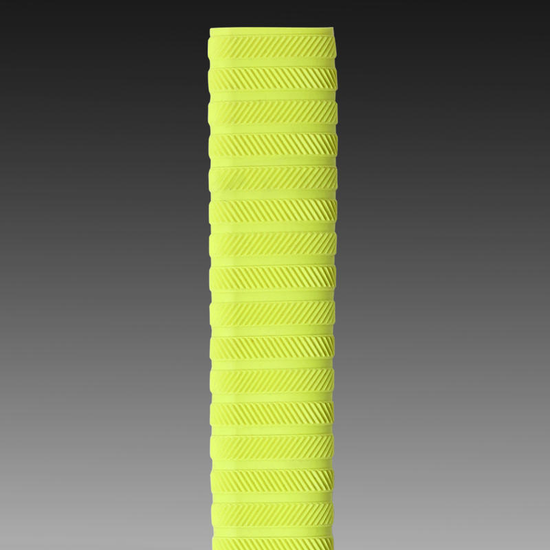 Cricket bat grip, florescent green, for leather and tennis ball bats
