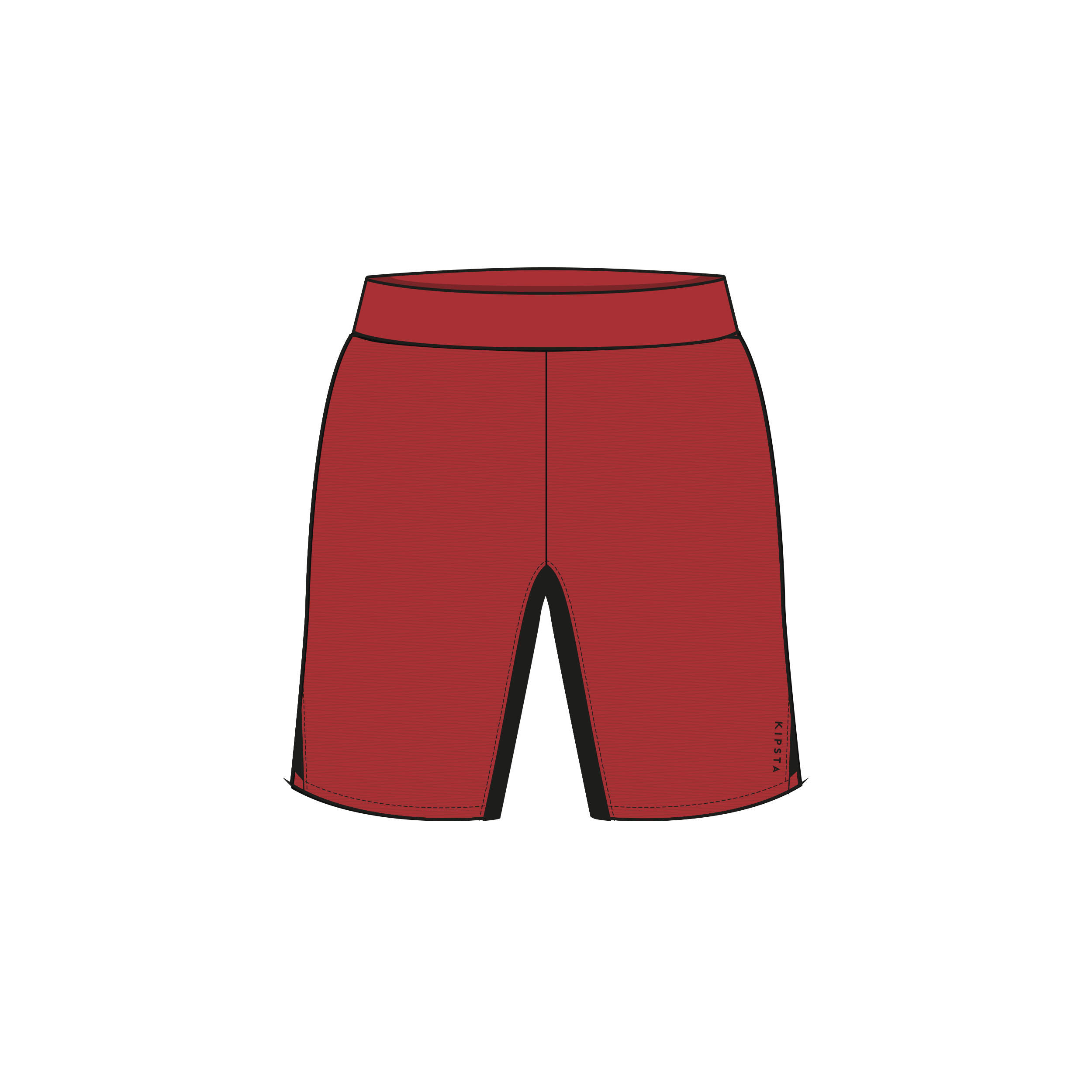 Pantaloncini calcio F 900 rossi KIPSTA | DECATHLON