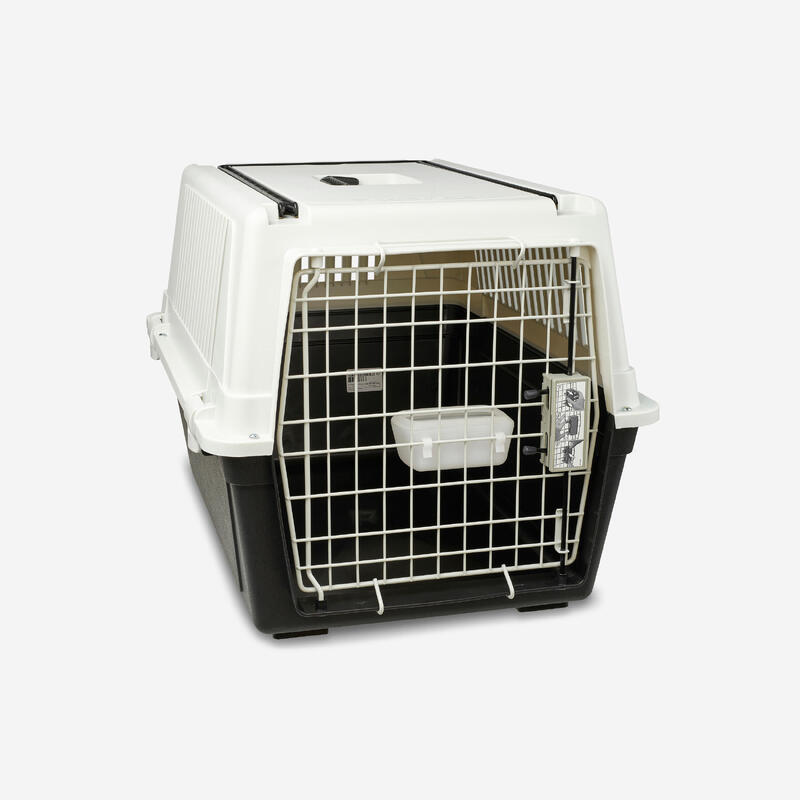 Caisse de transport rigide pour 1 chien taille M 68x49x45,5cm - Norme IATA