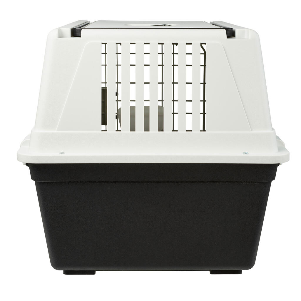 Hundetransportbox für einen Hund Größe L 81 × 55,5 × 58 cm – IATA-Norm