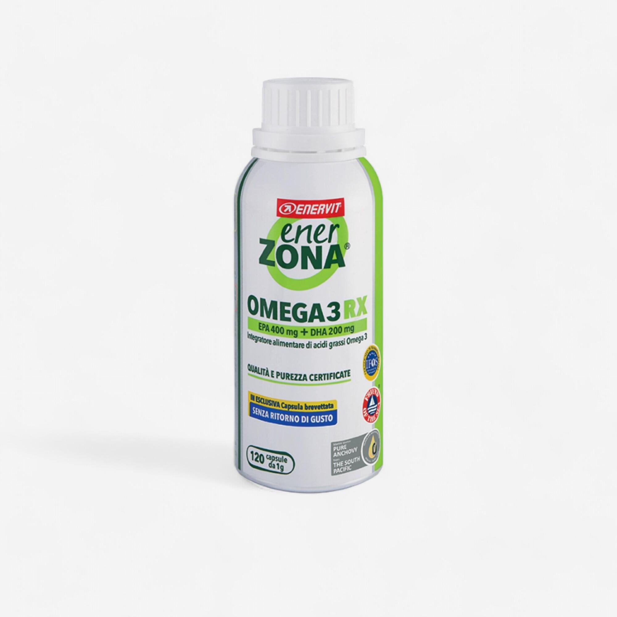 Omega 3 RX Enervit Enerzona capsula senza ritorno 120 capsule da 1g  ENERZONA | DECATHLON
