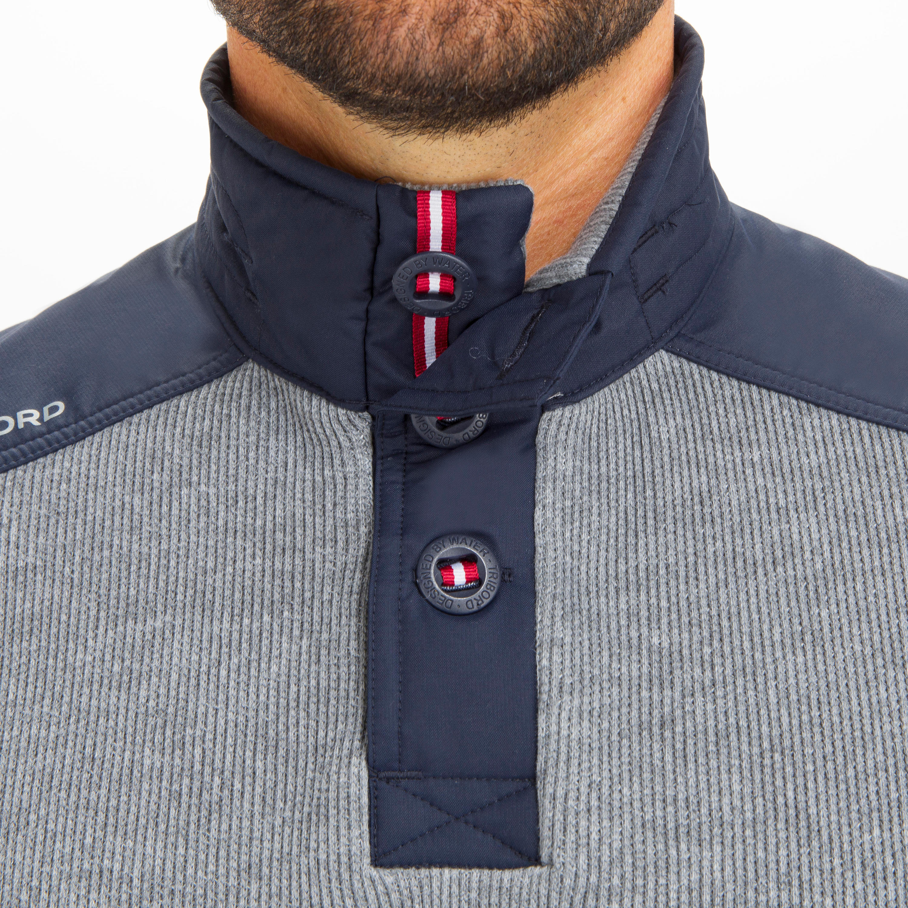 Men's Sailing Pullover Sailing 100 - Grey 6/7