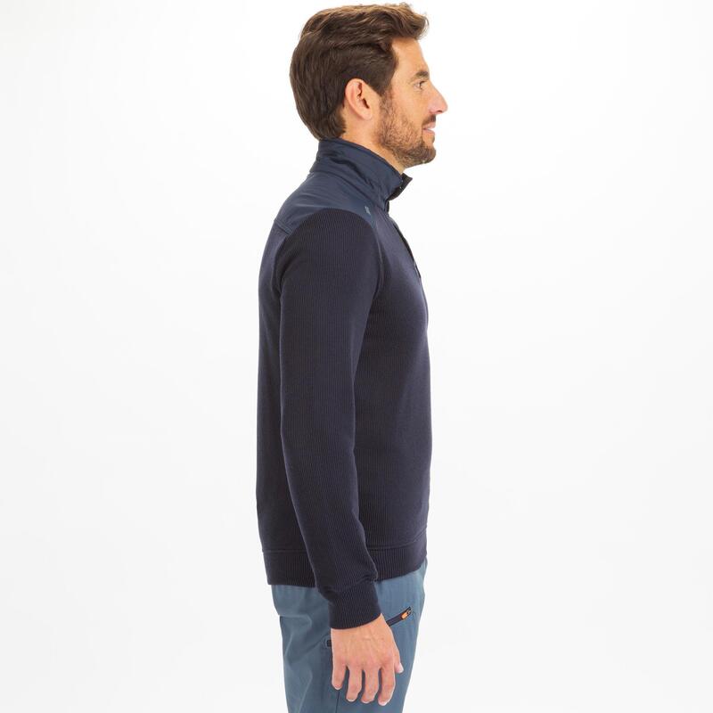 Maglione vela uomo SAILING 100 blu