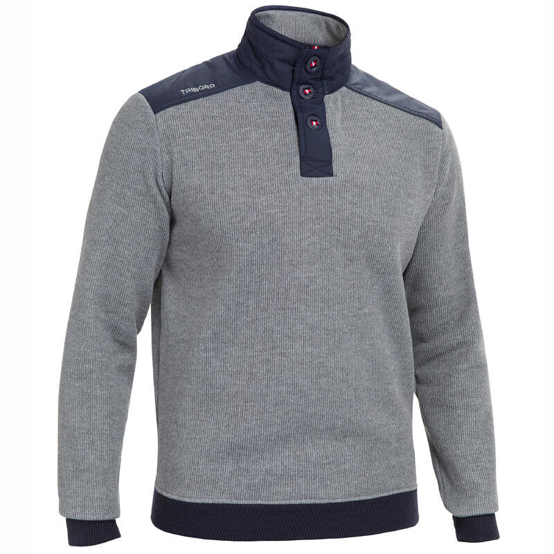 Pull marin homme SAILING 100 Gris