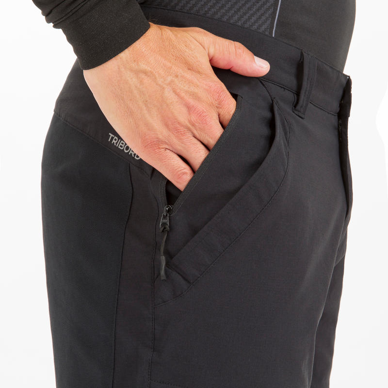 Men's Sailing Water Repellent Shorts Race 900 Black Decathlon