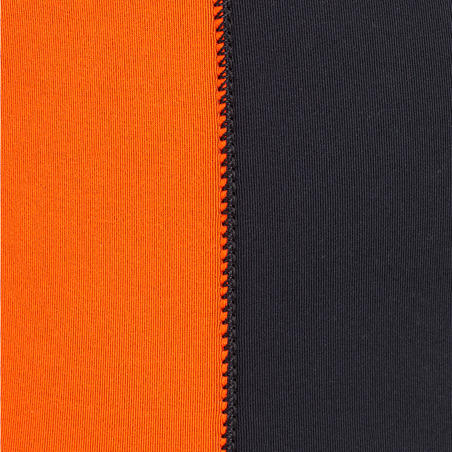 Crno-narandžasto muško neoprensko odelo za jedrenje