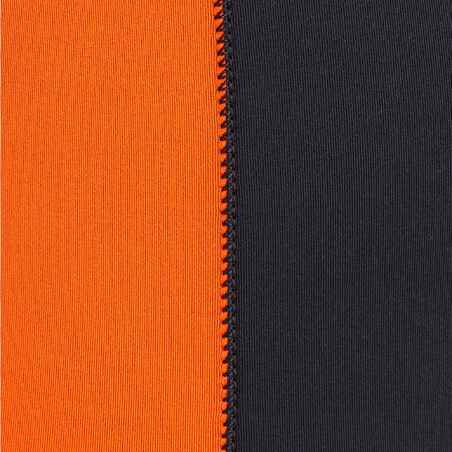 Neopreno kostiumas buriavimui vyrams „500“, 32 mm, juodas, oranžinis