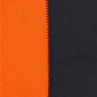 Neoprenanzug Dinghy 500 3/2 mm geklebt/genäht Herren schwarz/orange