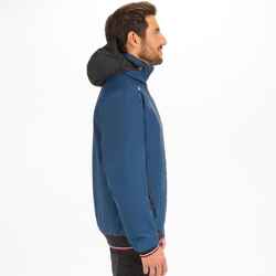 Men's waterproof and windproof sailing anorak 100 - navy blue