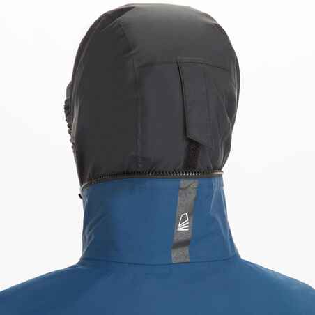 Men's waterproof and windproof sailing anorak 100 - navy blue