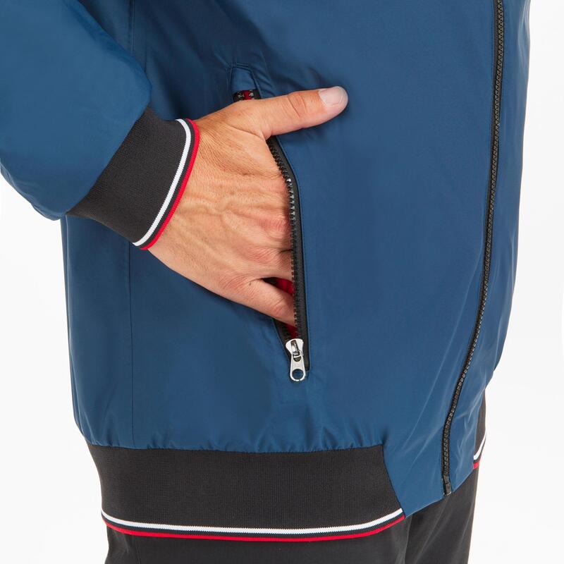 Cazadora impermeable regata Hombre Sailing 100 azul marino