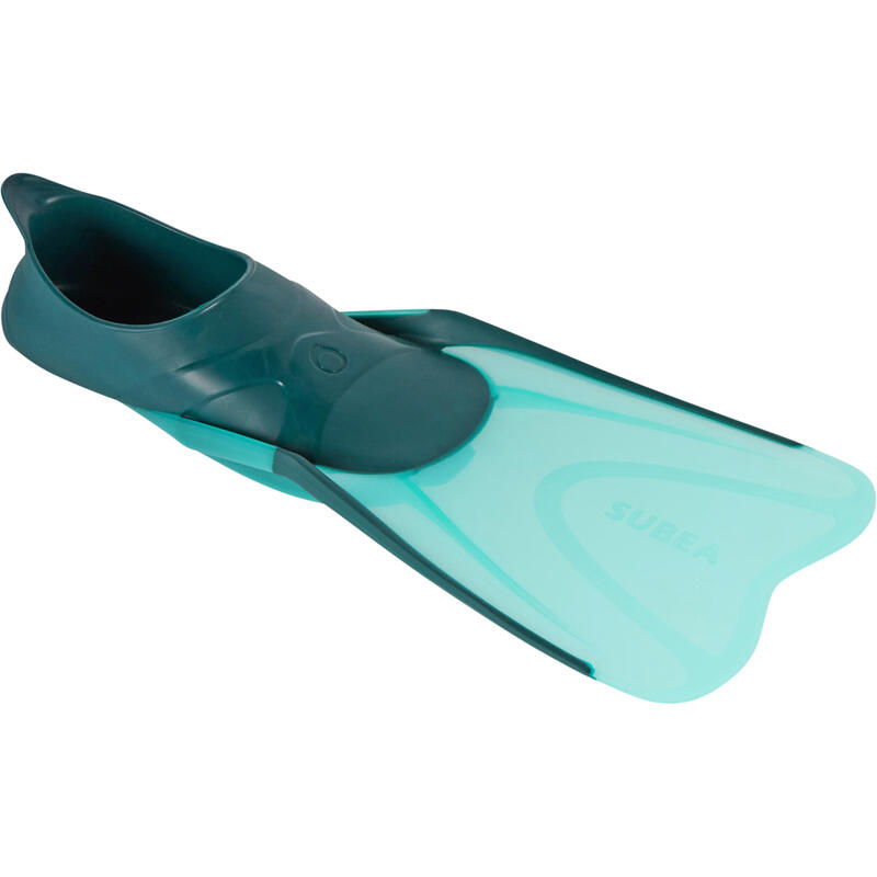 Adults’ snorkelling fins  SUBEA SNK 500 - turquoise