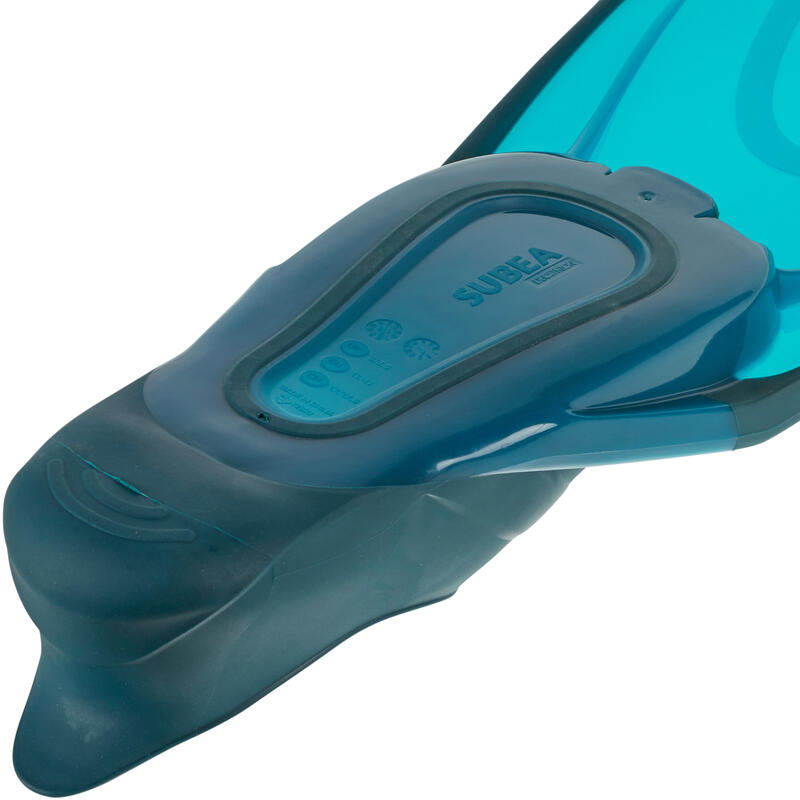 Barbatanas de Snorkeling Adulto SNK 500 Azul marinho